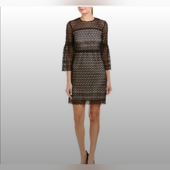 J. Crew Dresses & Skirts - J. Crew Bell Sleeve Daisy Lace Dress New Size 4